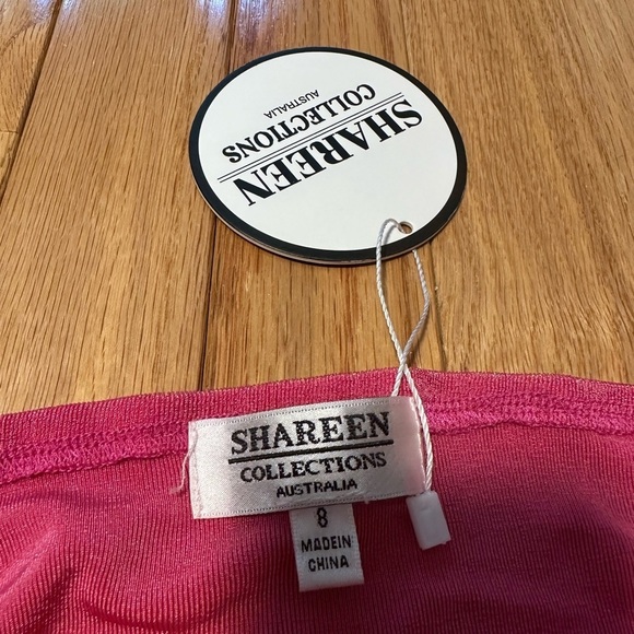 Nwt Shareen Collections Pink Dress Size 8 - Picture 4 of 7